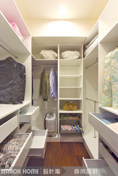 空間百變：封閉或開放型設計，宜依空間的大小自由配
