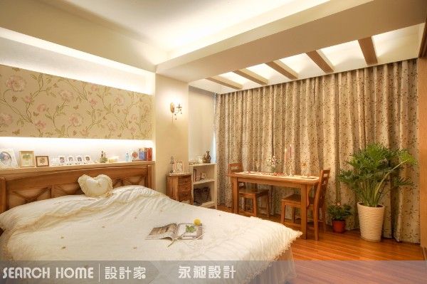 要點９：不要忽略窗簾
雖然一個設計良好的臥室就像其