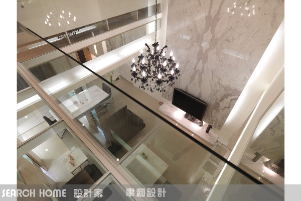 壁紙，最會畫虎嵐的建材
歐洲高級奢華風的居家空間裡