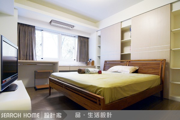 規劃9、滑軌收納設計，搬移方便
建議收納櫃盡量設計