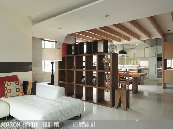 解決法寶4－＞鏤空櫃體做視覺上的隔開
另外，也可以