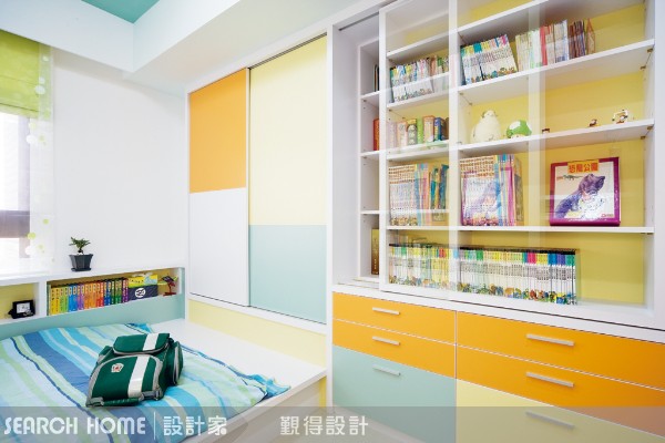 Action08：角落輕鬆閱讀區 
有了書櫃，當然就要有能