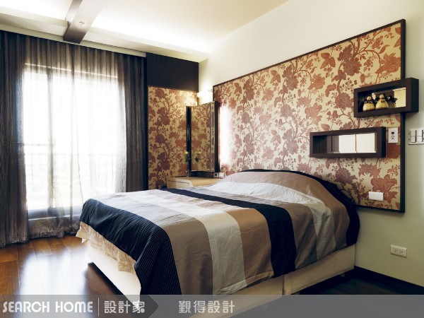 空間3：臥室
適用窗簾：不透光或遮光性強的窗簾
窗