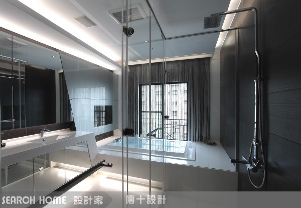 躺著洗澎澎的浴室規劃重點~
要點01：浴缸一定要啦
