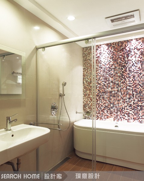 站著洗澎澎的浴室規劃重點~
要點01：乾溼一定要分離