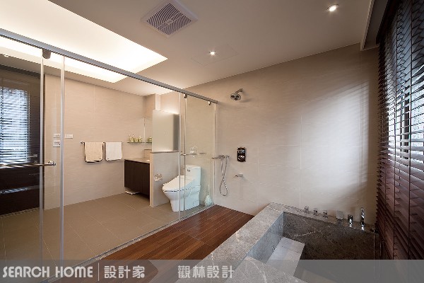 躺著洗澎澎的浴室規劃重點~
要點01：浴缸一定要啦
