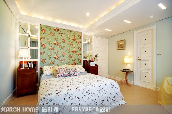 要點9：壁燈、立燈等間接燈光做照明
美式居家設計有