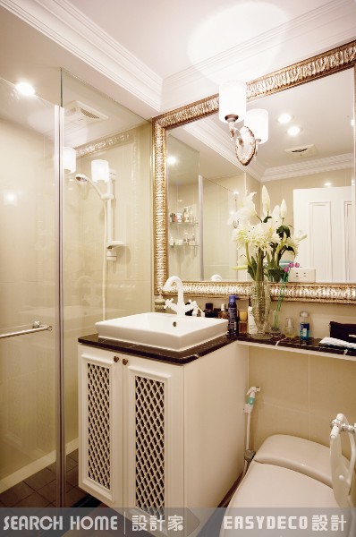 站著洗澎澎的浴室規劃重點~
要點01：乾溼一定要分離