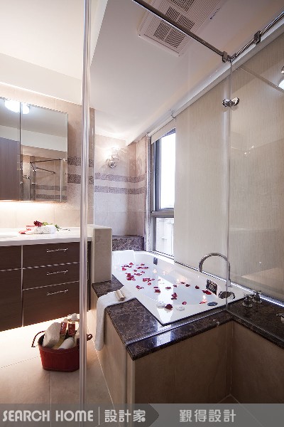 躺著洗澎澎的浴室規劃重點~
要點01：浴缸一定要啦
