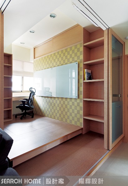 複合運用之一-上掀式＋抽屜式
若是架高地平的坪數較