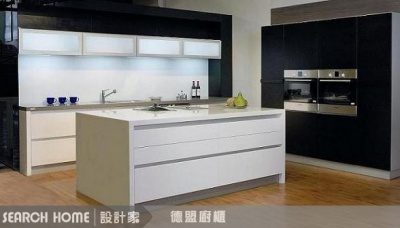 更多關於廚櫃的廚房空間設計圖片[1]