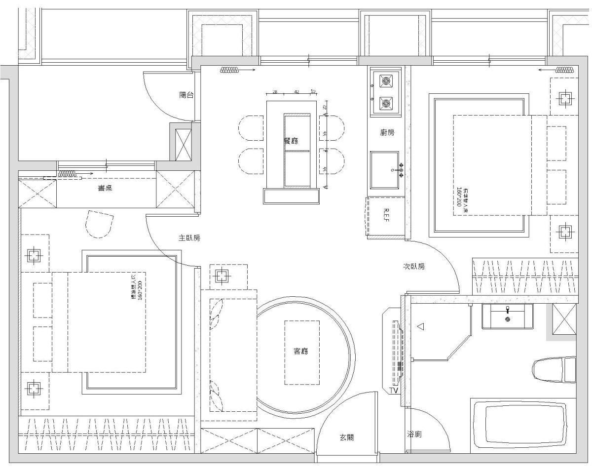 平面图片提供 / 莳筑设计