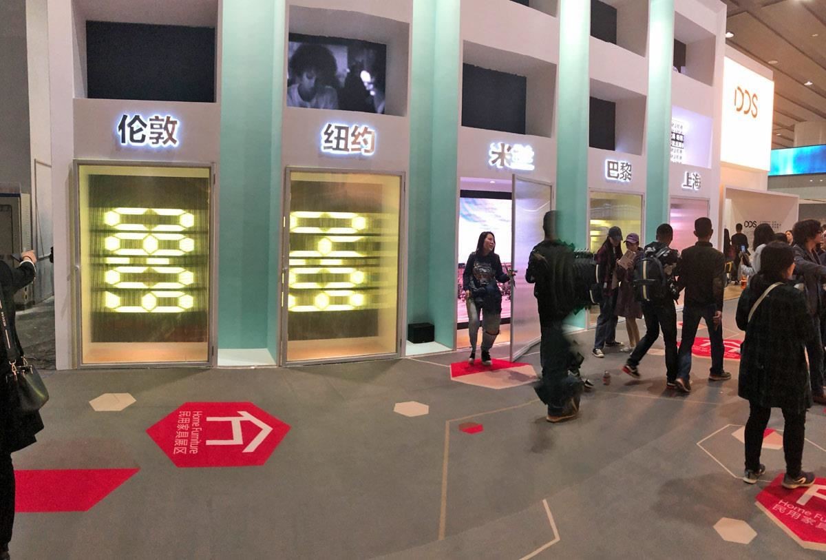 DDS馆外打造光影盒子让人在这里大拍网美照！