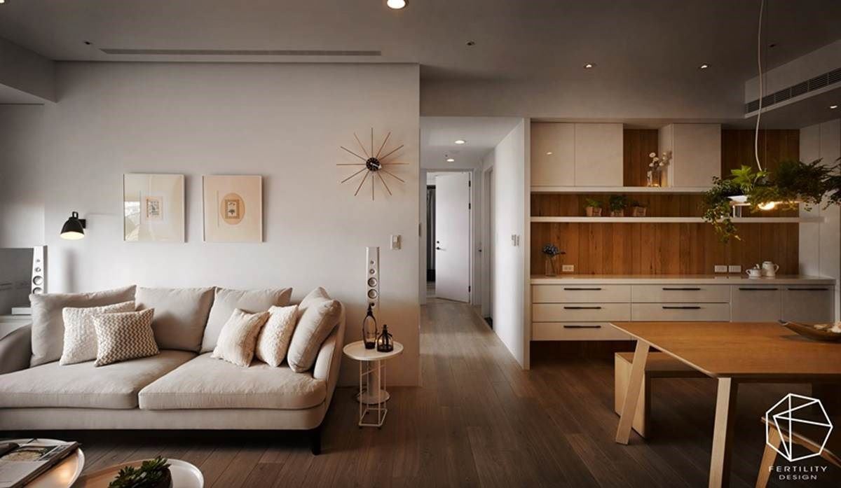 餐区与客厅采开放式规划，塑造自由的开阔视野，享有更大的生活使用范围。