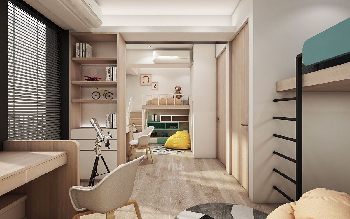 3D 圖提供_大雄室内设计Snuper Design。