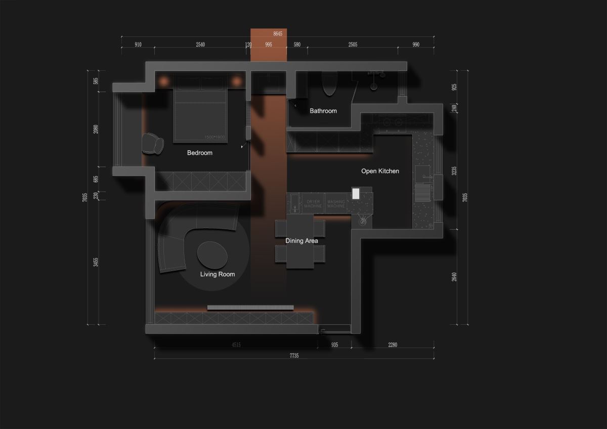 After的平面布置图