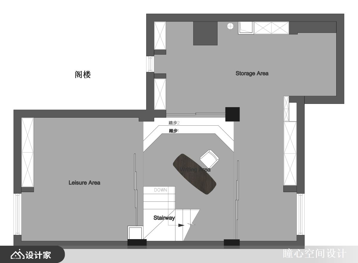 After的阁楼平面布置图