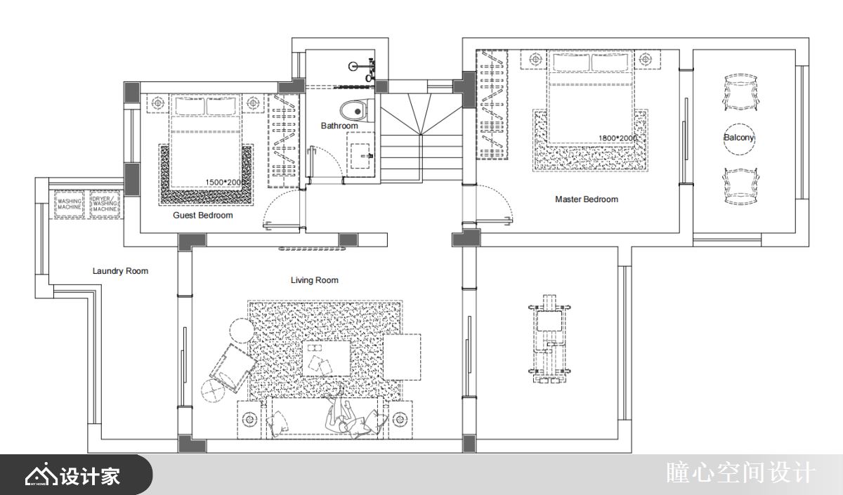 三楼Before的平面图