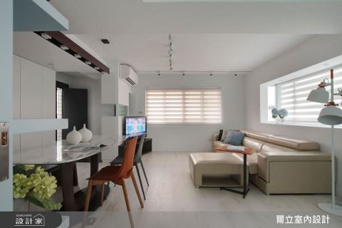 加入办公机能！单身女子66平米性冷淡公寓 尔立设计 吴婉绫