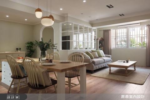 爆改35年老公房 变身乡村风甜蜜宅 原晨室内设计 杨崇毅、刘鞠臻