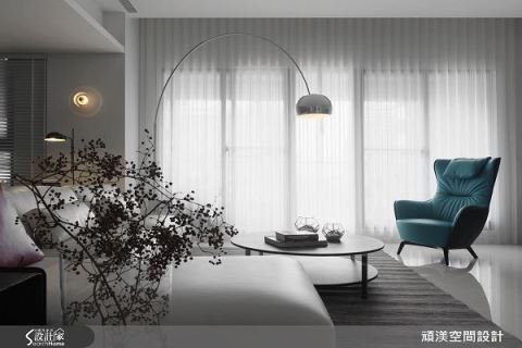 用光与影交织的时尚现代宅 顽渼空间设计 洪淑娜