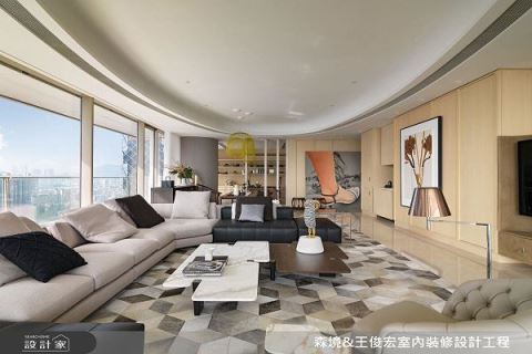 东方风华气韵再现，优雅新中式精品豪宅 森境+王俊宏设计 王俊宏