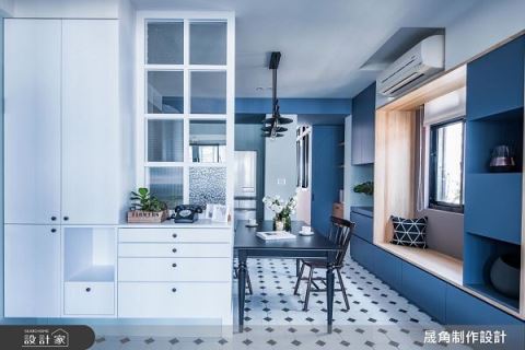 老屋扩容改造三居室北欧风 晟角制作设计 林昌毅