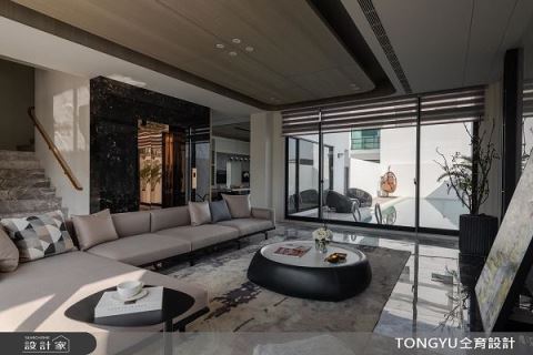 豪宅就是霸气！480平米空间有露天泳池，还有日式茶室 仝育室内装修设计 庄媛婷、郑瑞文