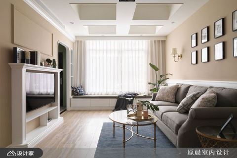 疗愈美式乡村风，客厅竟比ins家居网红更美 原晨室内设计 杨崇毅、刘鞠臻