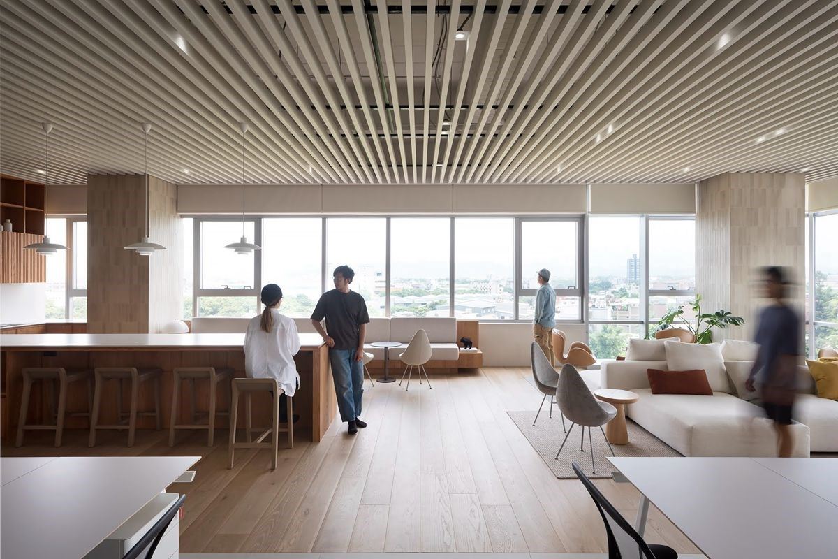 你没见过的231平米日系北欧办公室，开工就不想下岗！大雄室内设计 林政纬