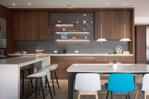 疗癒色彩打造独特现代风格宅邸 丰聚室内设计 黄翊峯、李羽芝