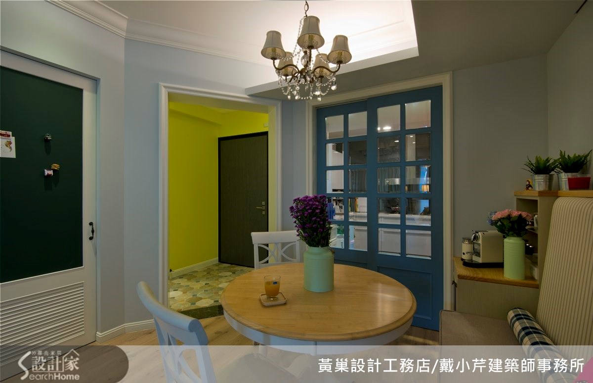 用色彩与线条勾勒， 毛孩也爱的美式乡村宅