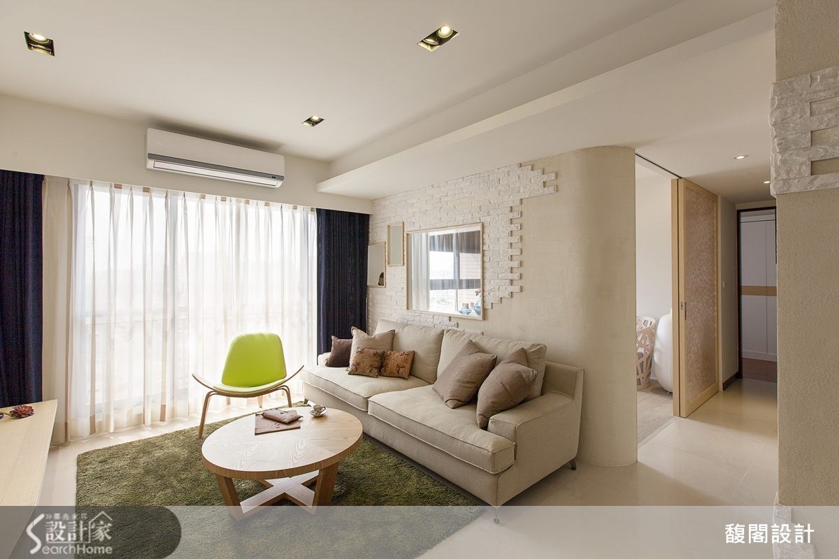 文化砖墙造清新北欧宅，让家就是艺术品