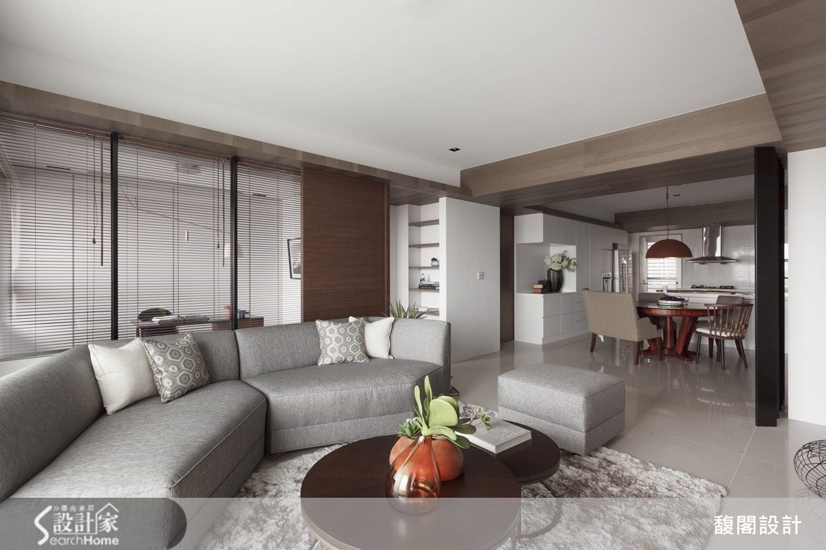 开放手法拓增采光，灰调文青宅造腔调