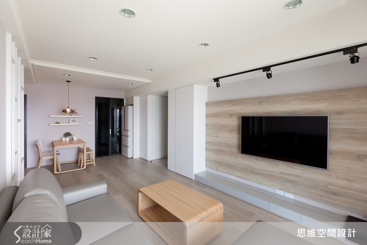 大地色调搭配木作，自然北欧宅这样做