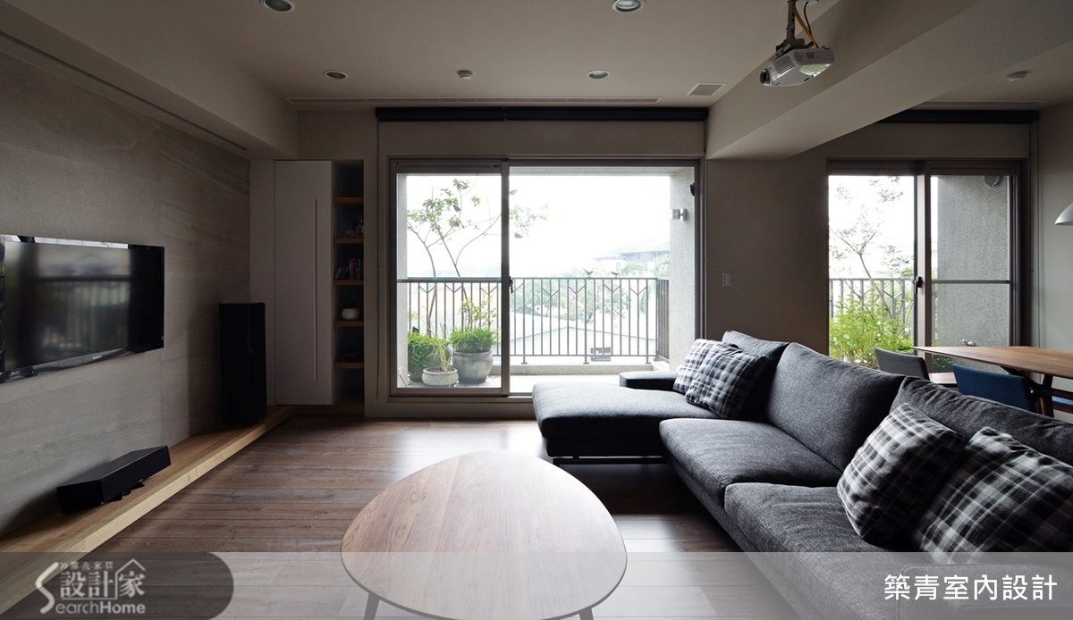 善用隔断与家具，创造开放单身宅