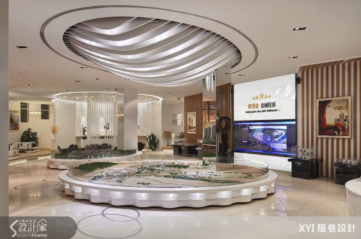 善用天花线条，引入贵阳之美的写字楼