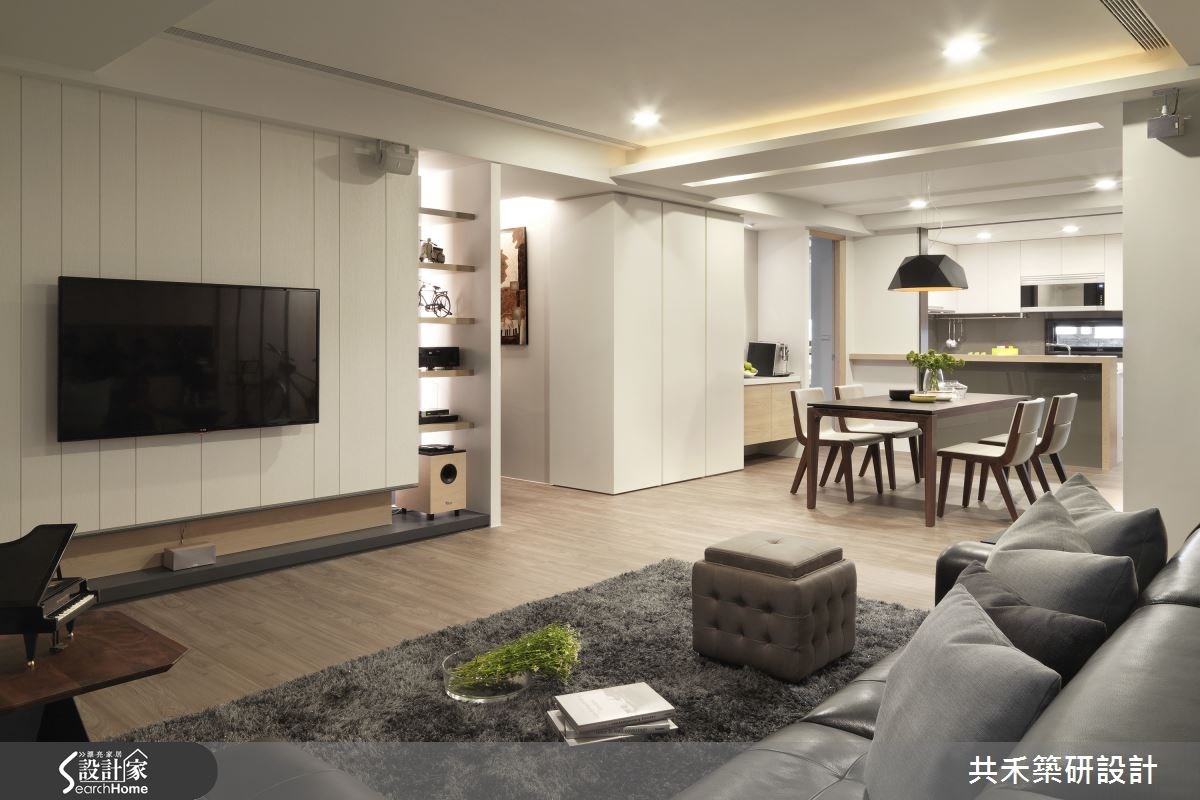 善用几何线条设计，变身192平现代大宅