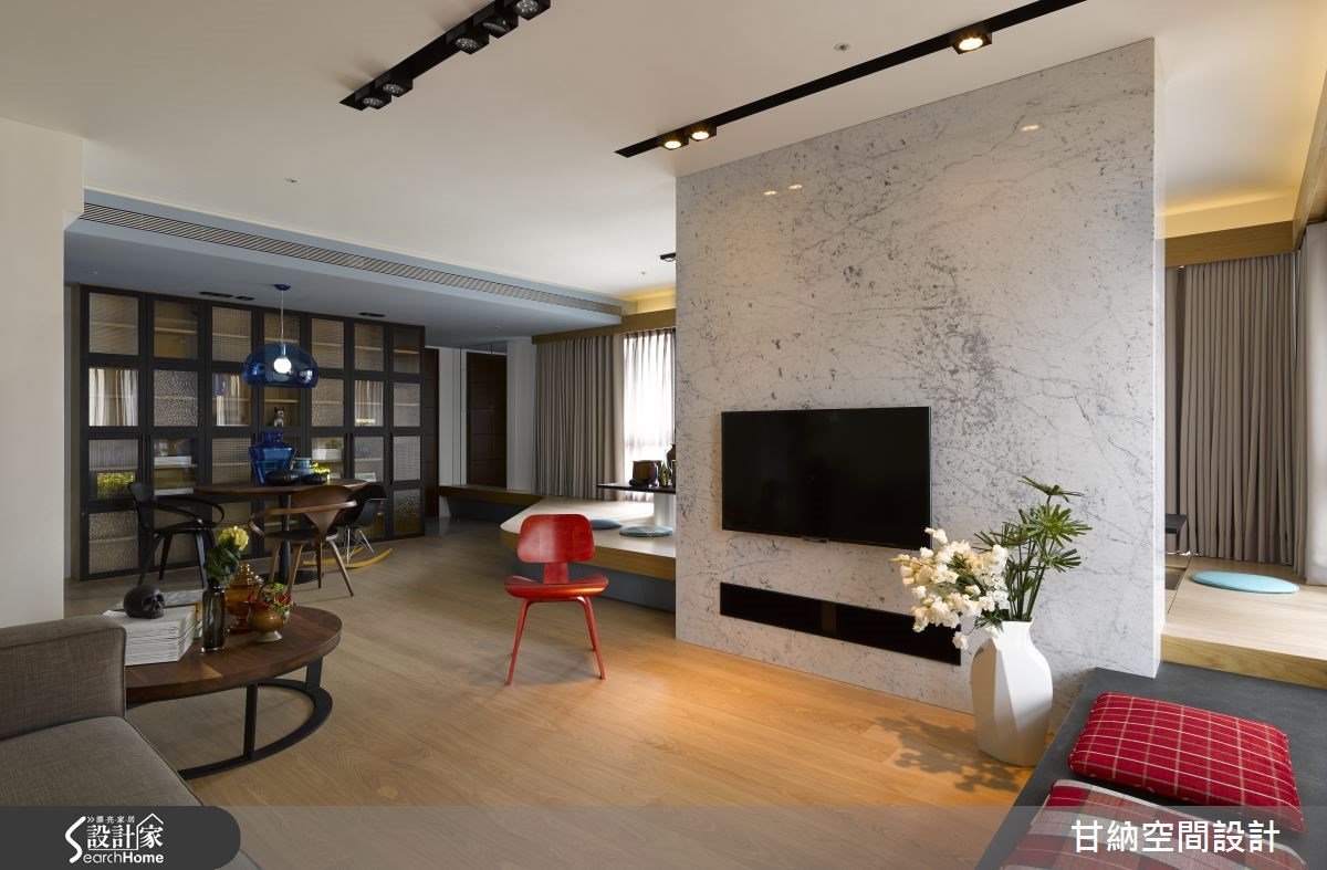 混搭概念 让119平的家变得时尚又摩登