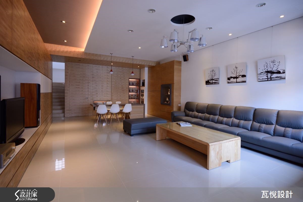 全室铺陈木质，清新治愈宅这样设计