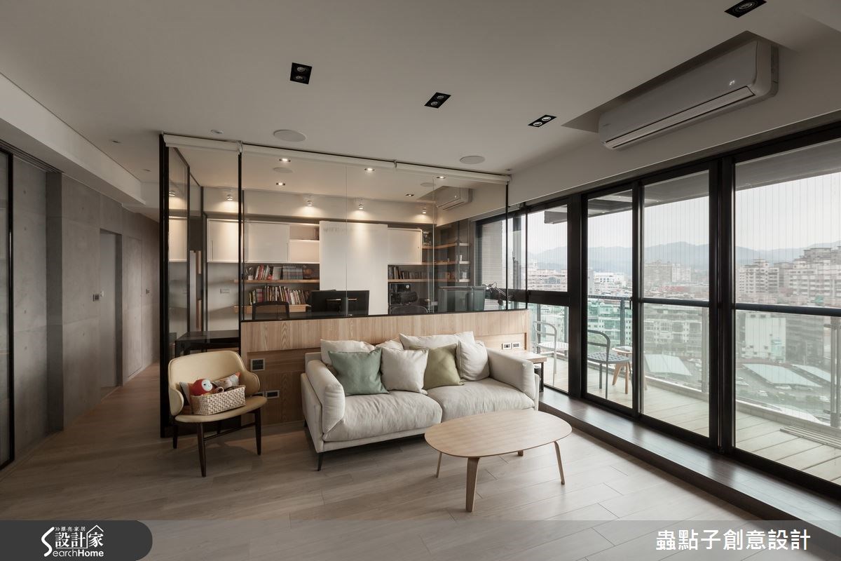 简约风阳光宅，为孩子绘制幸福的居家图像