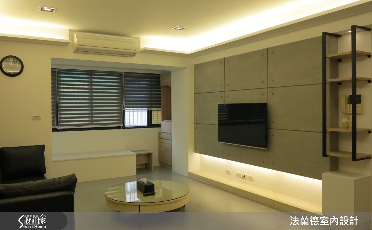 老屋变身休闲宅，清水模与淡雅木作来助攻