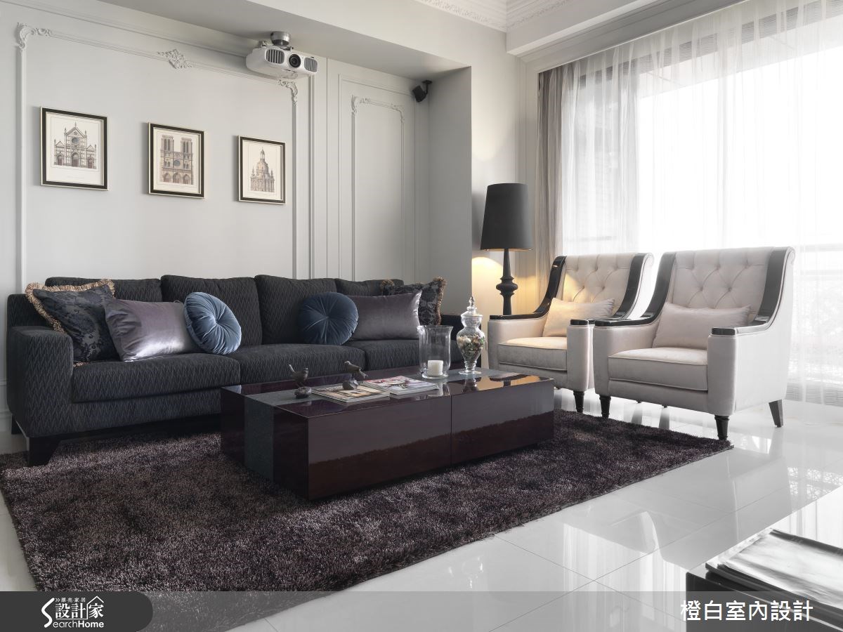 古典家具搭线板，演绎赫本风优雅宅