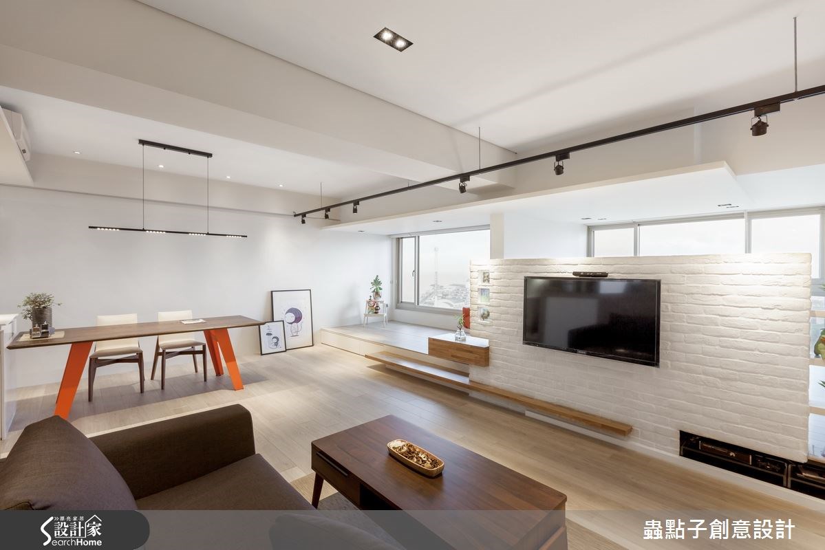 清爽无压，打造59平方米北欧宅