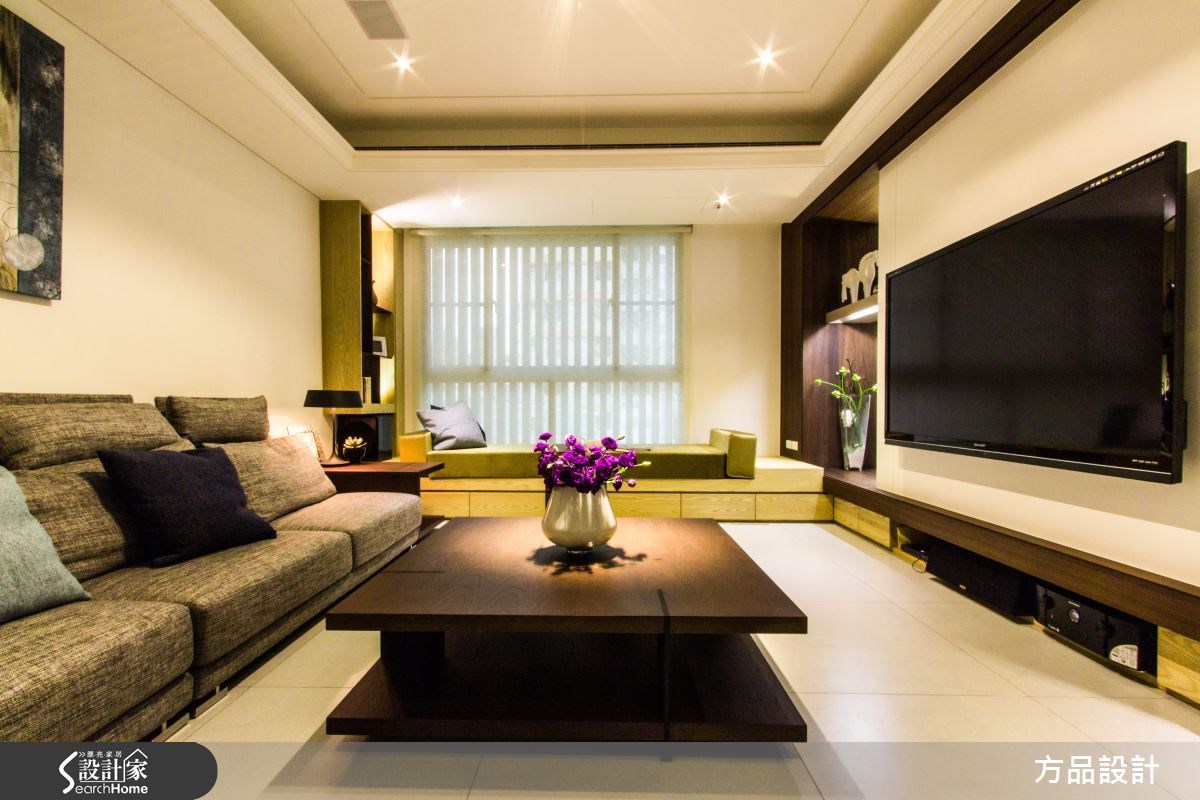 延展空间，迎入采光，三室二厅也宽敞