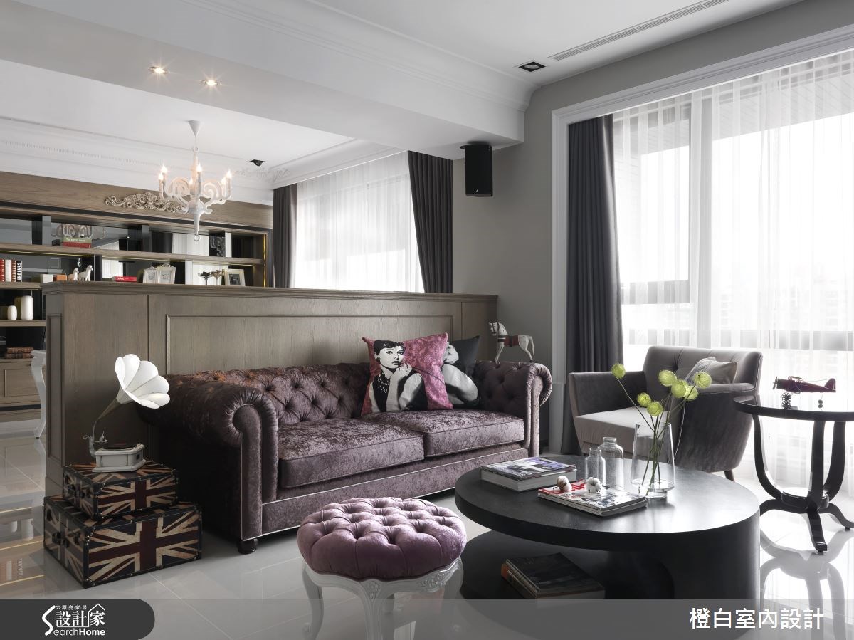 简化线板加入古典家具，造优雅新古典居所