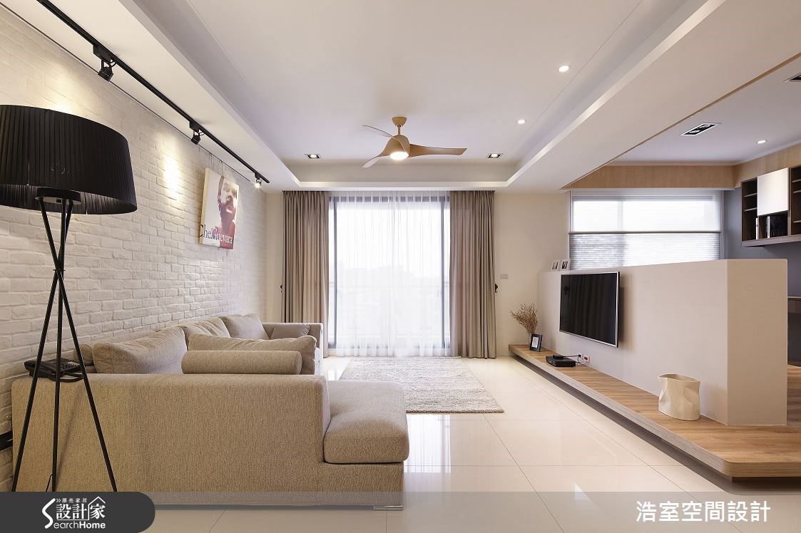 无格断大开间，让北欧风格更浓郁