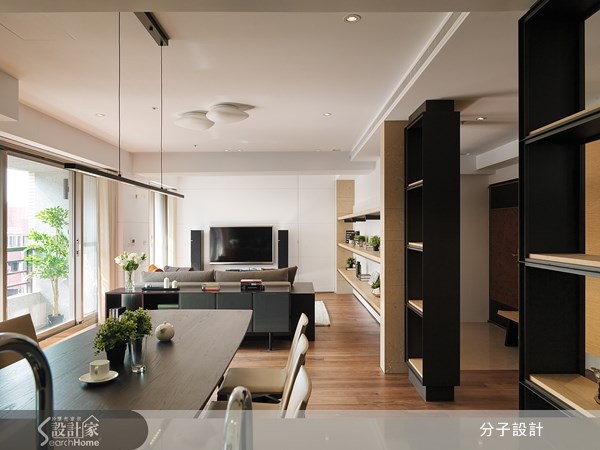 开放手法让阳光穿透！现代风居家好温暖