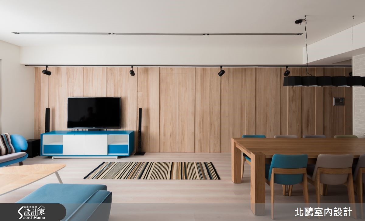 宁静蓝家具妆点北欧风，展现清新好气质