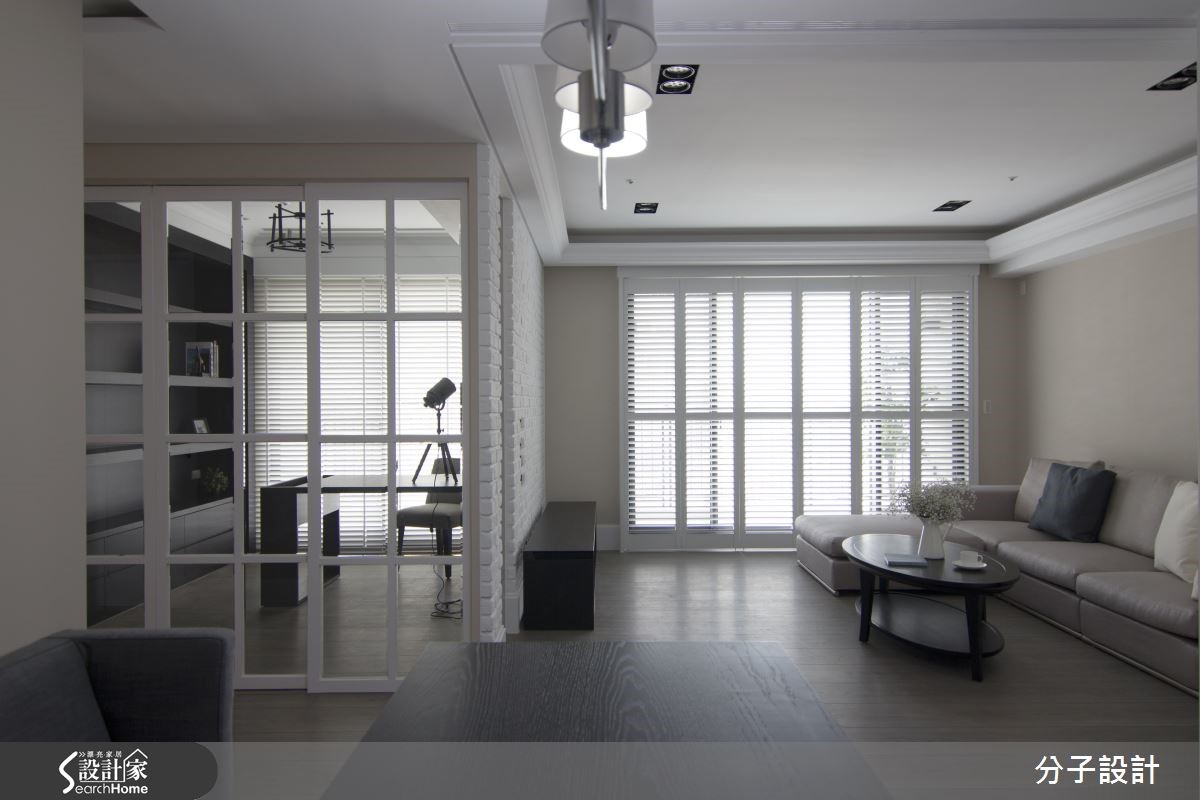 沉静黑优雅白，打造历久弥新的时尚现代宅